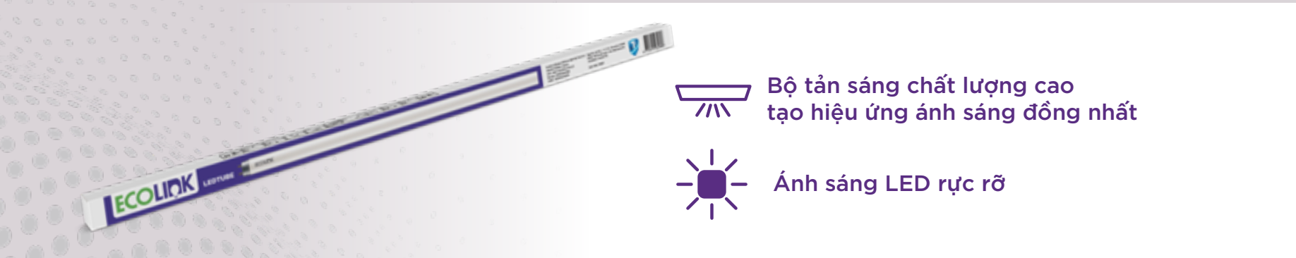 Ưu điểm nổi bật của đèn LED Tuýp Philips Ledtube DE 1200mm 18W T8 Ecolink 6500K